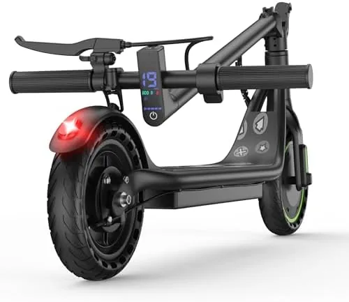 electric scooter for adults 19 mph 15 19 miles range 350w motor foldable commuter e scooter with app control 85 tires lightweight electric scooter for teens adults